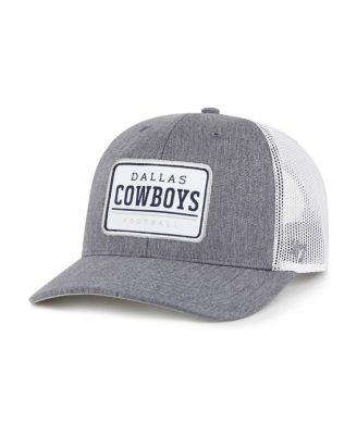 '47 Brand - Men's Heather Gray Dallas Cowboys Ellington Trucker Adjustable Hat