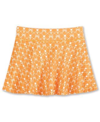 ZooZatz - Big Girls Tennessee Orange Tennessee Volunteers All-Over Print Bow Team Logo Skort