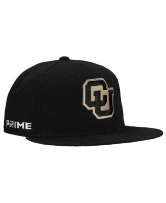 Nike - Men's Black Colorado Buffaloes Prime Pro Flat Brim Fitted Hat