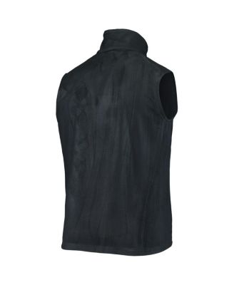 Men's Navy Tennessee Titans Houston Fleece Full-Zip Vest