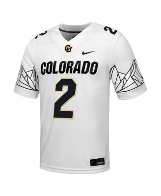 Men's Shedeur Sanders White Colorado Buffaloes Alumni Game Jersey