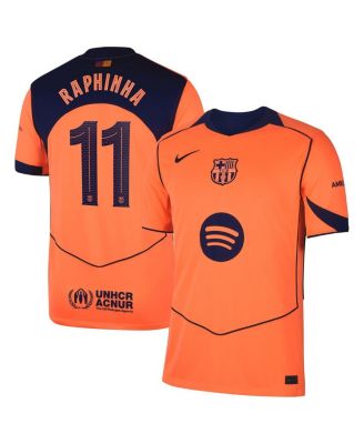 Nike - Men's Raphinha Orange Barcelona 2025/26 Third Replica Player Jersey