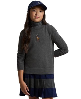 Girls' 7-16 Big Pony Fleece Dress