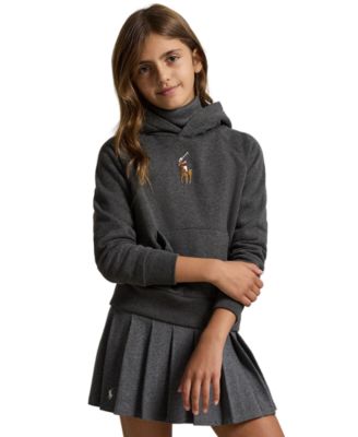 Girls' 7-16 Big Pony Long Sleeve Hoodie