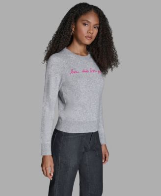 Women's Bon Chic Genre Long Sleeve Sweater