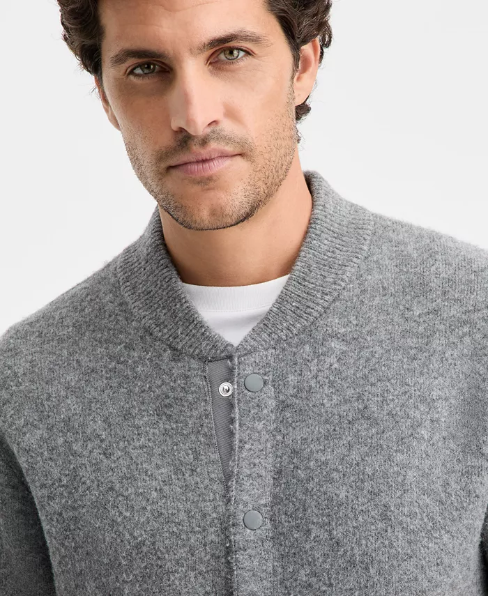 Men's Elevated Bomber Sweater - thumbnail 3