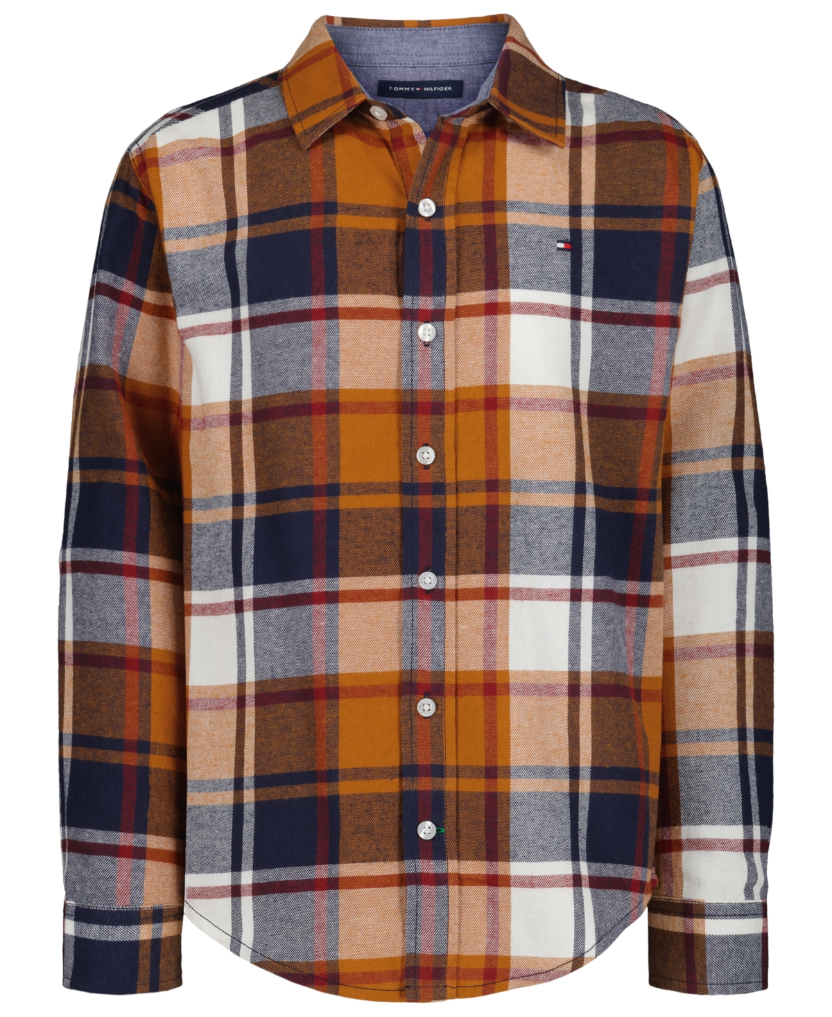 Tommy Hilfiger Boys 8-20 Flannel Long Sleeves Shirt