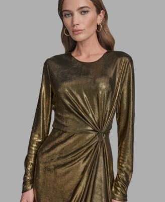 Women's Side Knot Sheath Dress