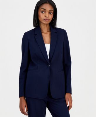 Blazer Femme Lasso Taille 38 (Medium) - Bleu Marine - Doublé - Occasion Très Bon état