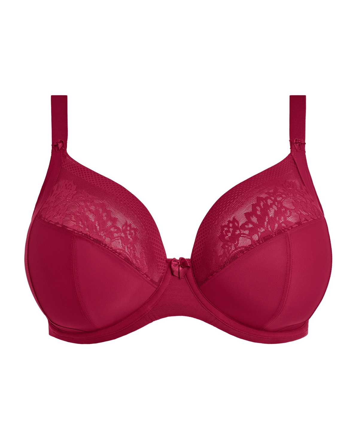 Elomi Women's Nerina Full-figure Underwire Plunge Bra El302734 In Brown