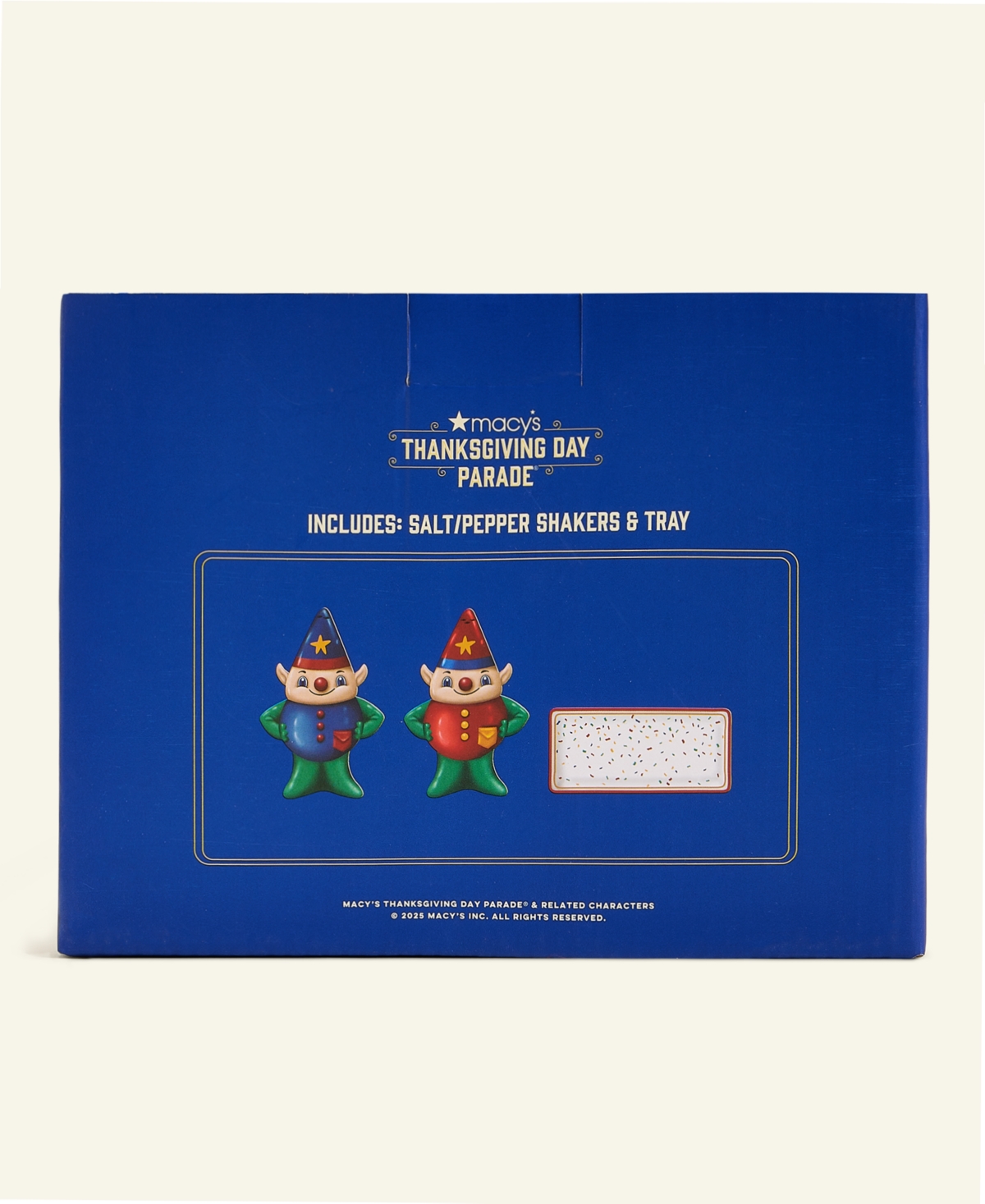 Macy's Thanksgiving Day Parade 3-pc. Elf Salt & Pepper Shaker Set,  Exclusive In Multi