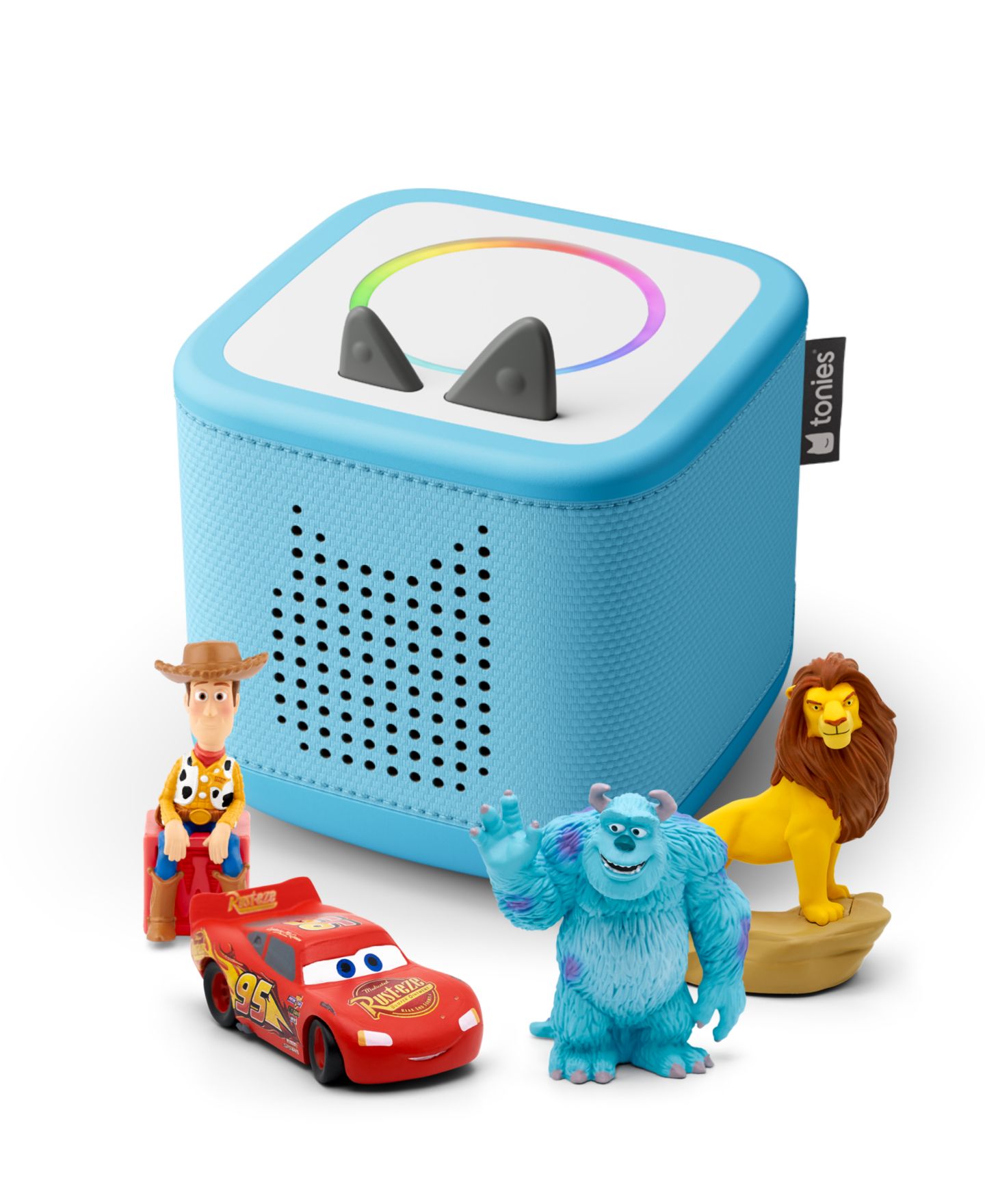 Детские фигурки Tonies TB2 Disney Buddy Bundle Box, Lion King, Cars, Toy Story, Monsters Inc Figurines - Blue — фото 1
