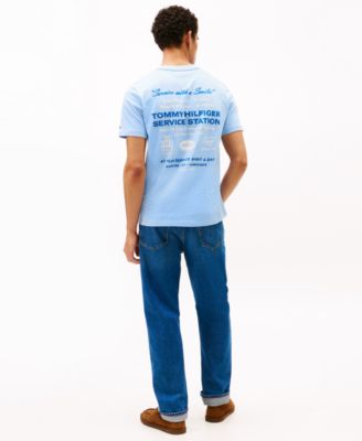 Men's Service Station Crewneck T-Shirt