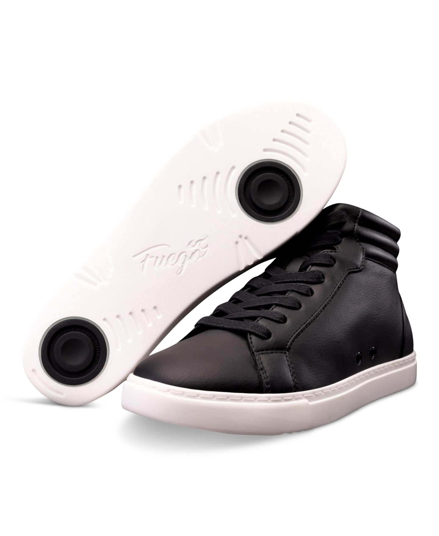 Детские кроссовки Fuego Black High-top, цвет: Чёрный — фото 1