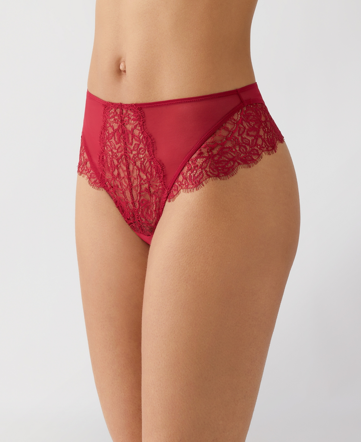 B.tempt'd By Wacoal Women's It's On Thong Underwear 933296 In Red