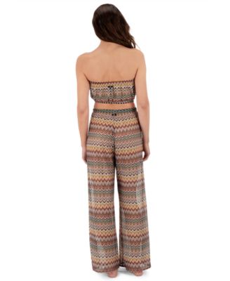 Women's Chevron Knit Pull-On Beach Pants