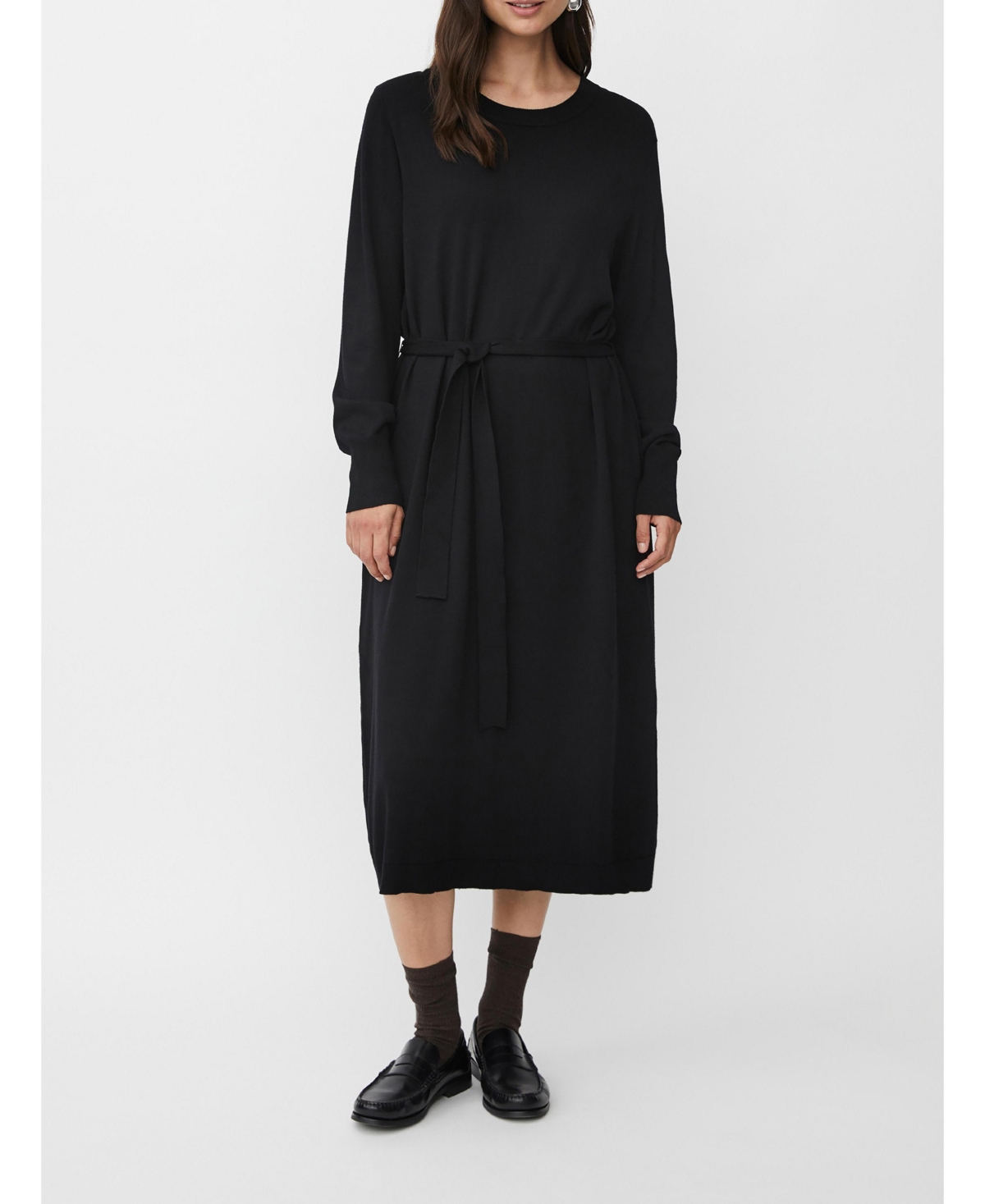 Masai Copenhagen Women's MaNisuta Long Sleeve Belted Waist Dress