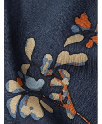 Women's MaNorelle V-Neck 3/4 Sleeve Midi Dress