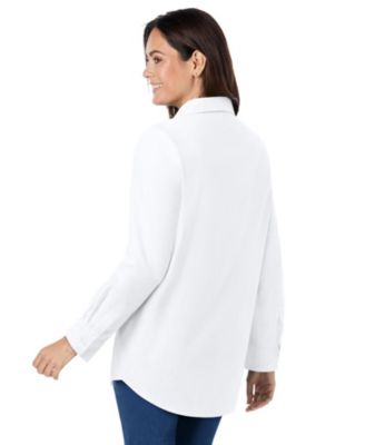 Plus Size Perfect Long Sleeve Shirt