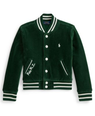 Girls' 2T-6X Knit Bomber Jacket
