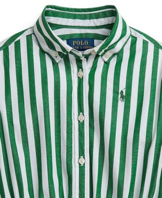 Girls' 2T-6X Long Sleeve Shirtdress