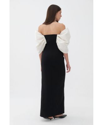 Women's Off The Shoulder Maxi Dress