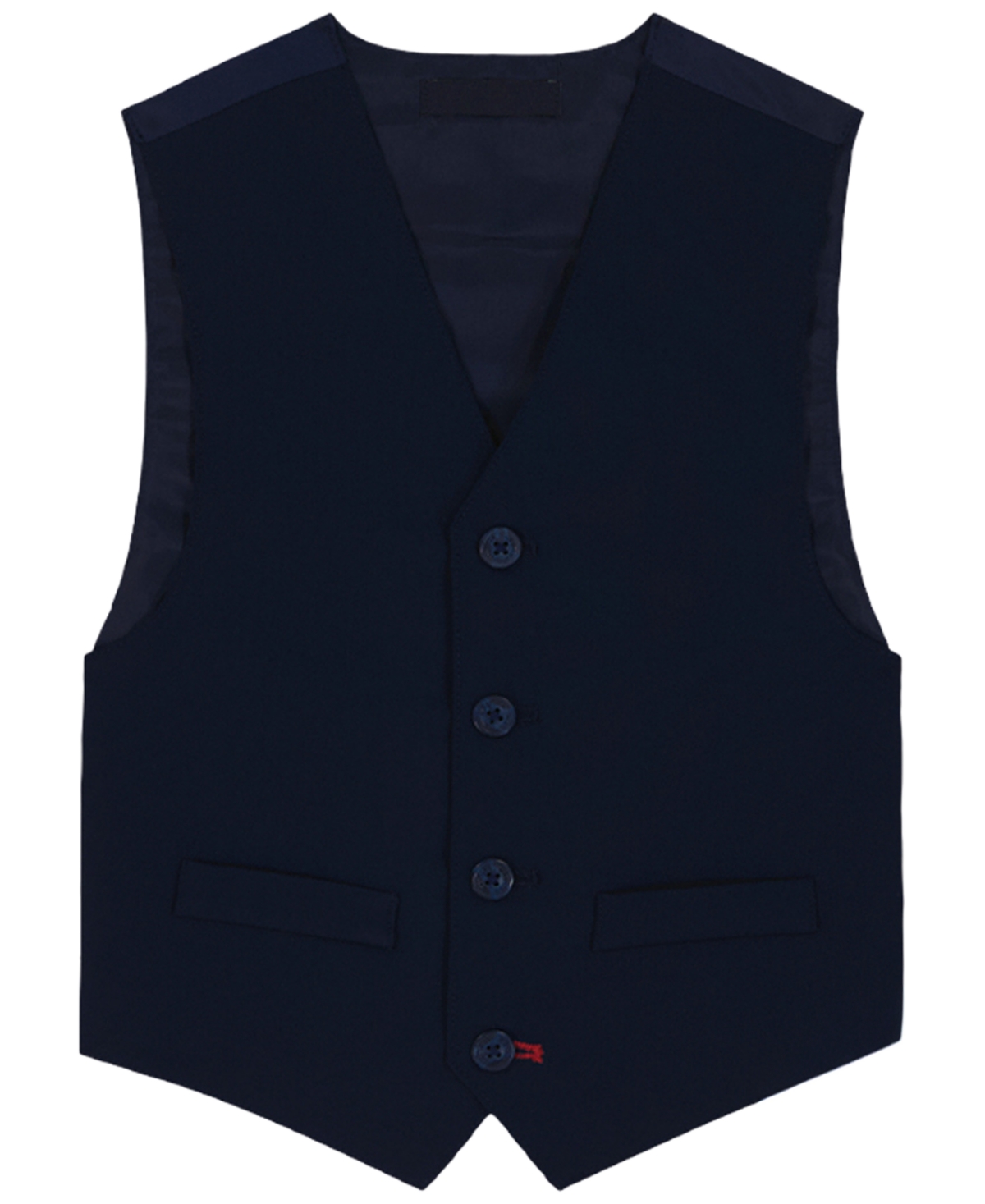 Nautica Boys 2t-7 4-piece Shirt, Tie, Vest And Pants Set In Multi