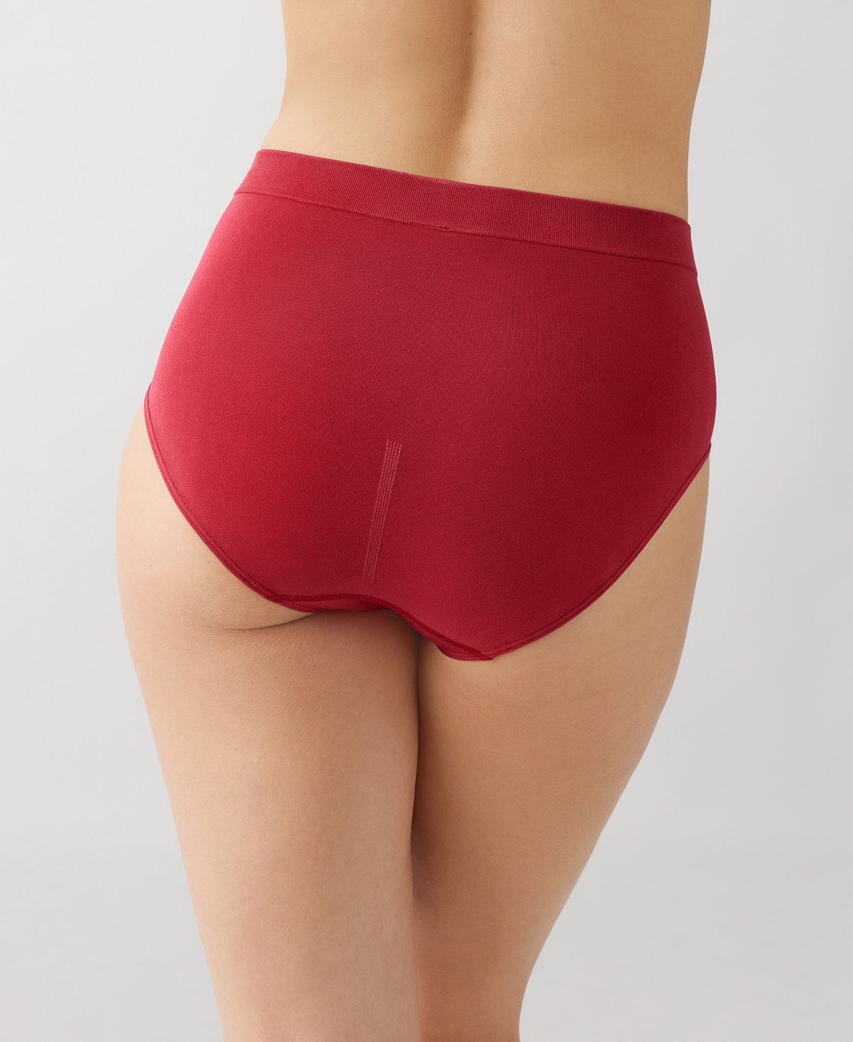 Wacoal B-smooth Briefs In Burgundy