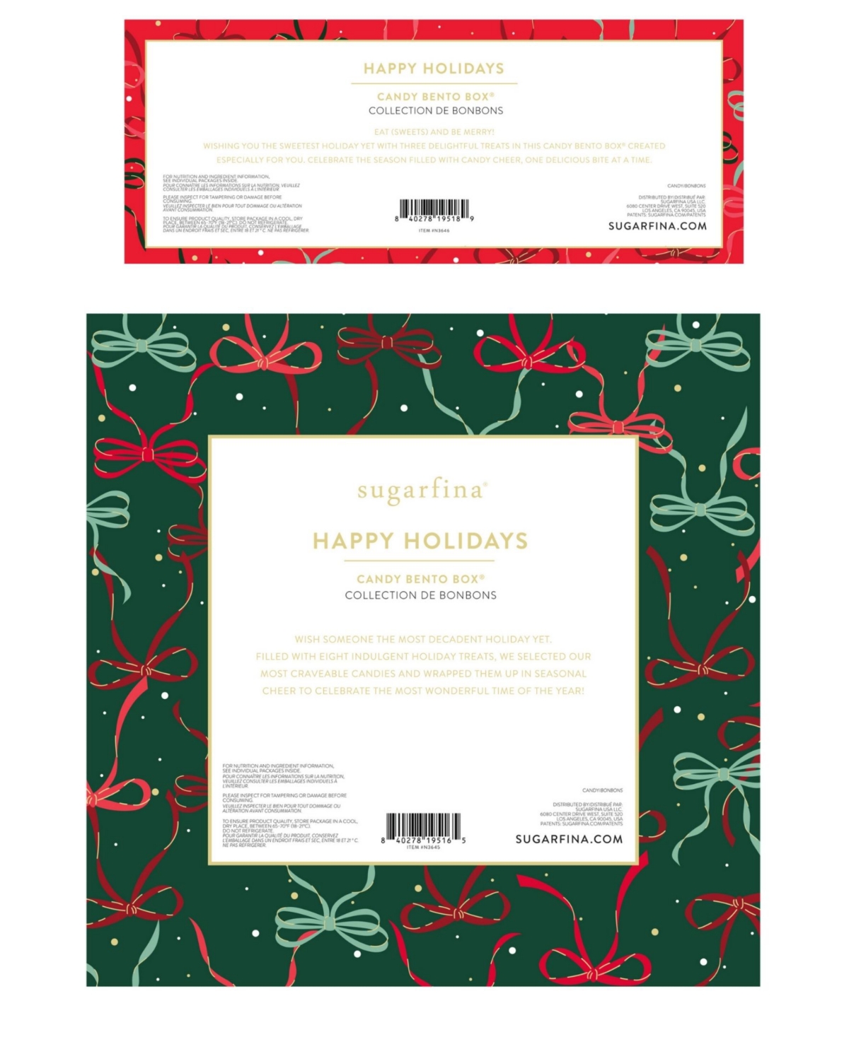 Sugarfina Holiday Joy to The World Candy Bundle, 21.7 oz