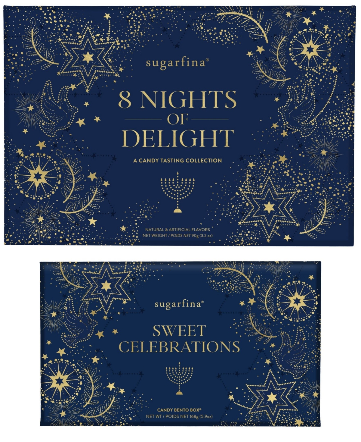 Sugarfina Hanukkah Candy Bundle In Blue