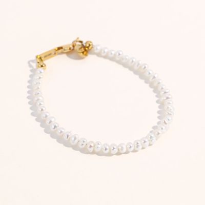 Freshwater Pearl Bracelet with Stainless Steel Findings, AA+ Grade Pearls