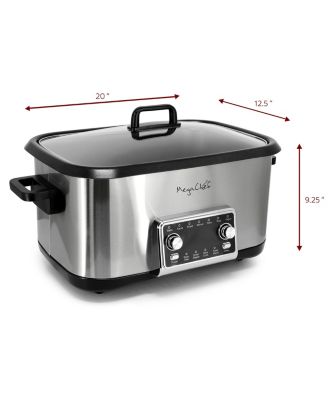 8 Quart 12-in-1 Deluxe Multi Cooker with Sous Vide and Multi-Functions