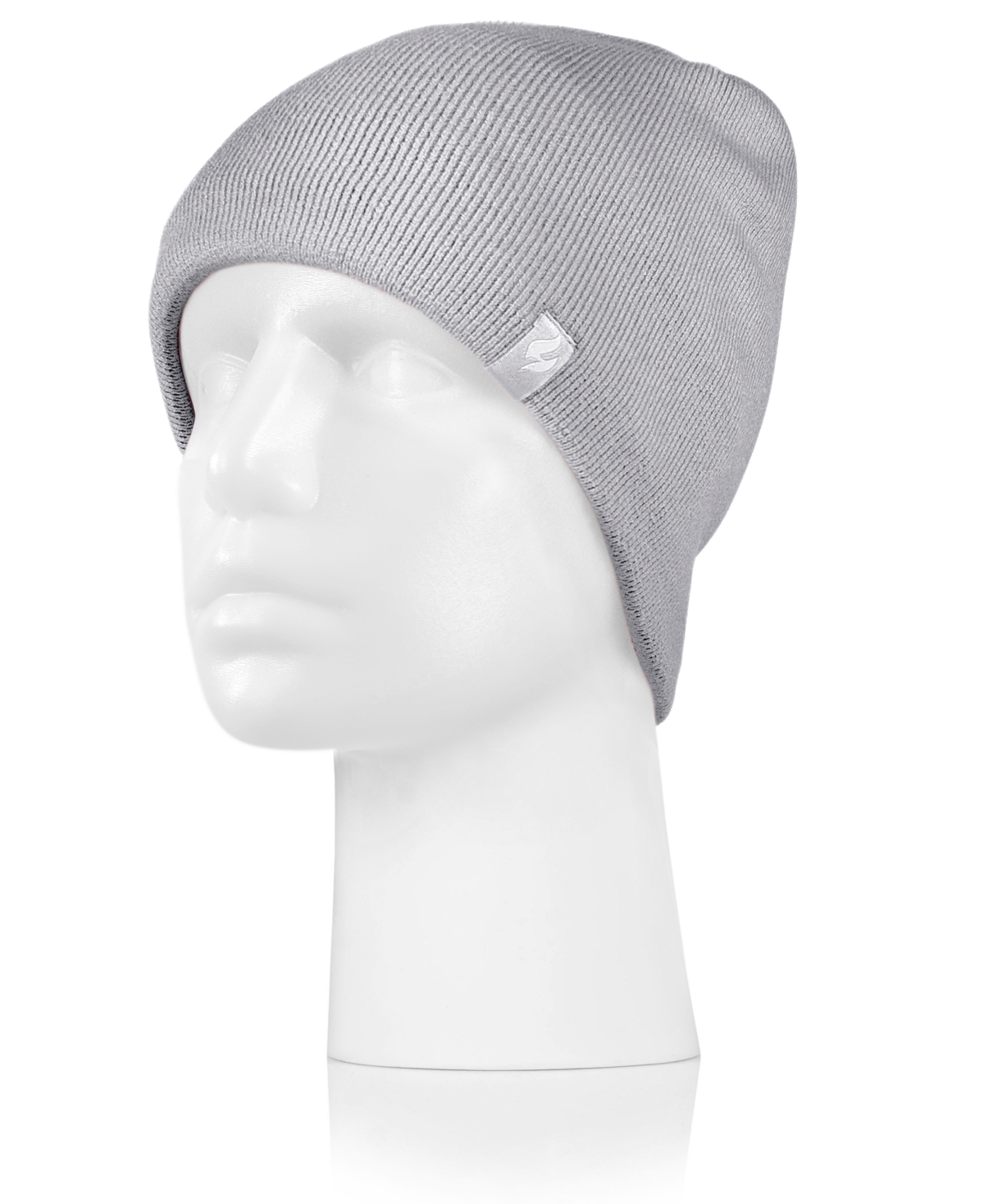 Heat Holders Diana Flat Knit Watch Cap In Gray