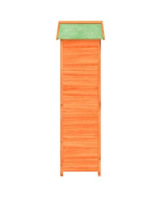Garden Tool Shed Brown Solid pine wood, Plywood Medium