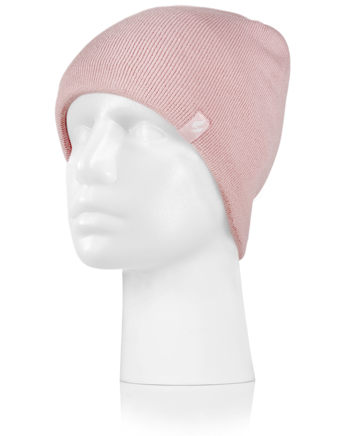 Heat Holders Diana Flat Knit Watch Cap In Pink
