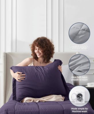 Luxury Soft Reversible 5-Pc. Comforter Set, Twin XL