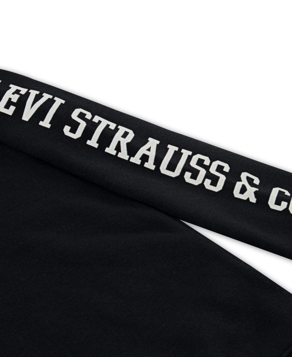 Levi's Boys 4-7 2 Piece Patch Long Sleeves Hoodie And Joggers Set In Black