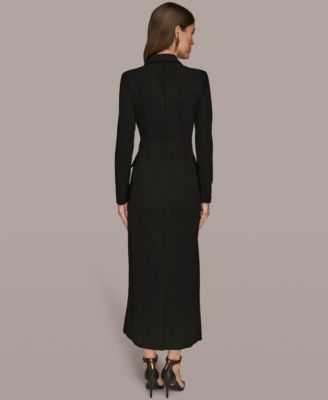 Women's Long Sleeve Coat Dress