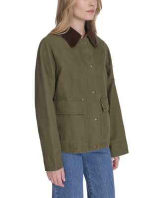 Women's Regular Short Cotton Barn Jacket