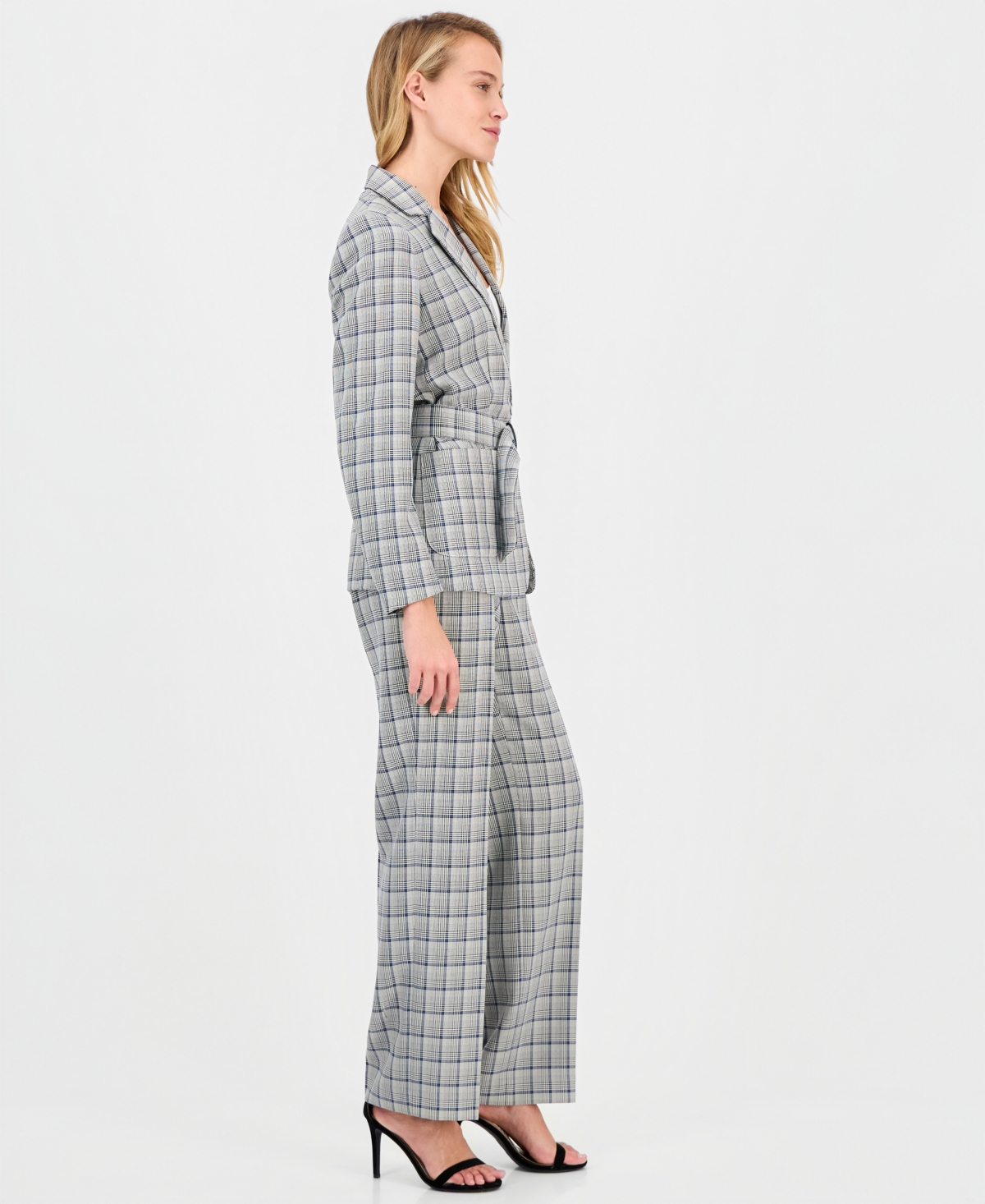 Anne Klein Women's Printed Mid-rise Pants In Multi