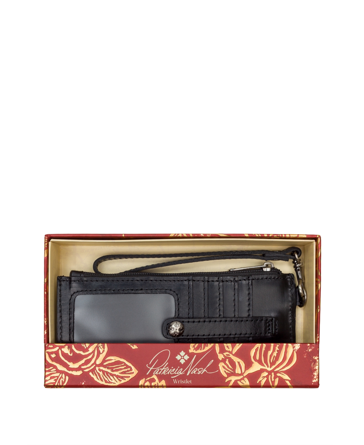 Patricia Nash Alanna Boxed Leather Wallet