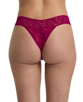 Women's Signature Lace Original Rise Thong
