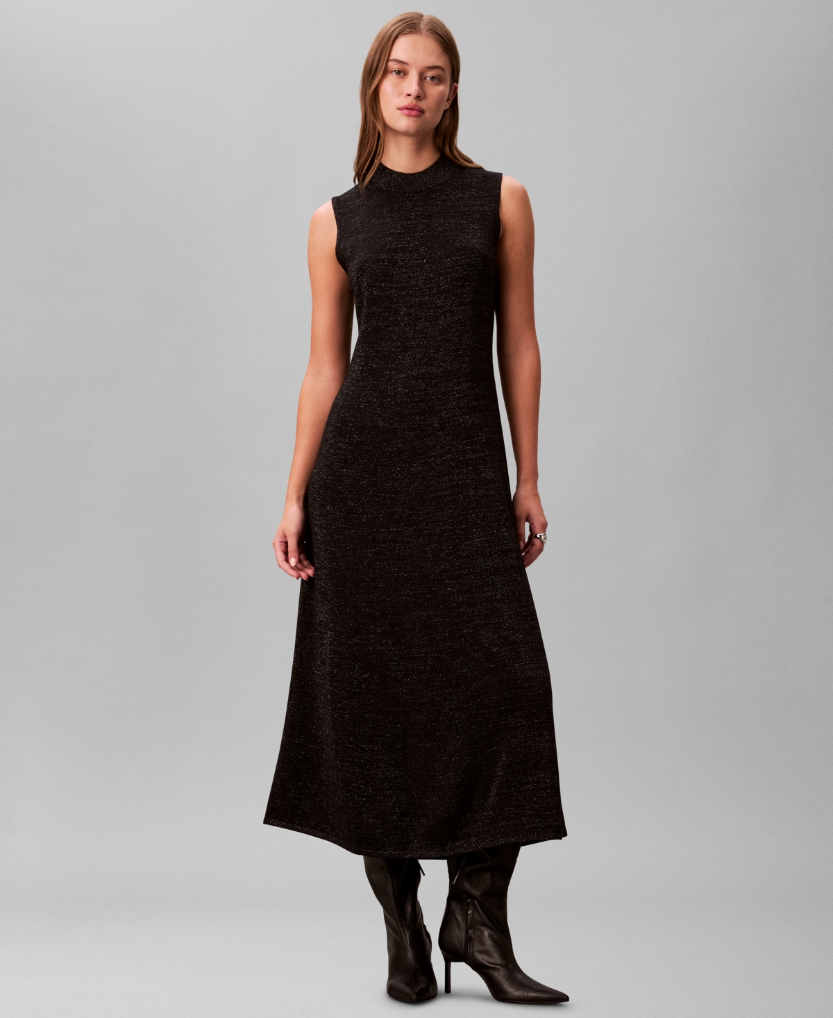 Calvin Klein Women's Sleeveless Midi Dress