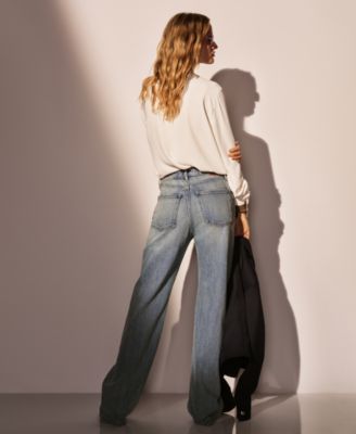 Women's High-Rise Wide-Leg Jeans
