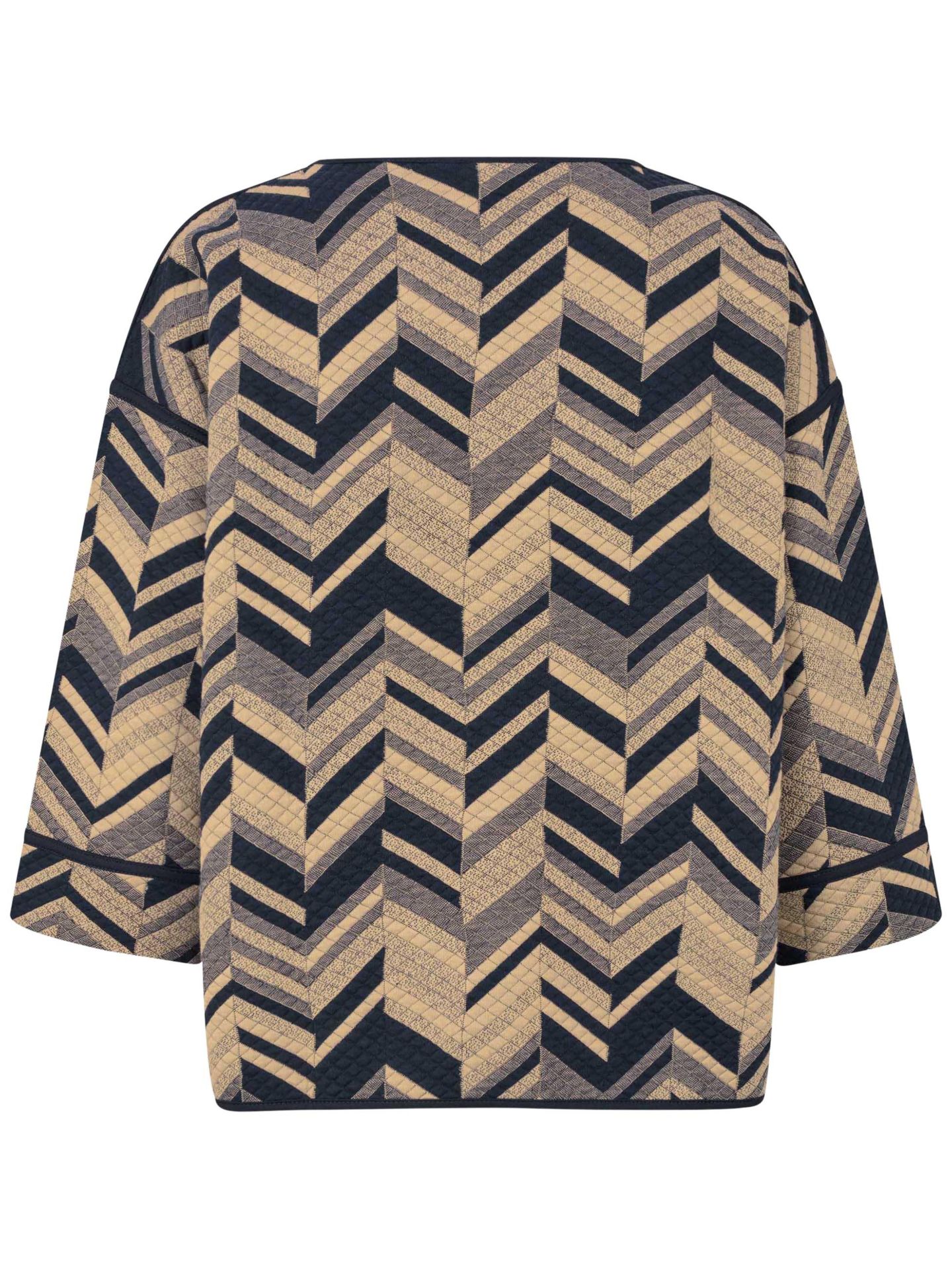 Женская блузка Masai Copenhagen MaBriella 3/4 Sleeve Round Neck, цвет: Travertine — фото 2