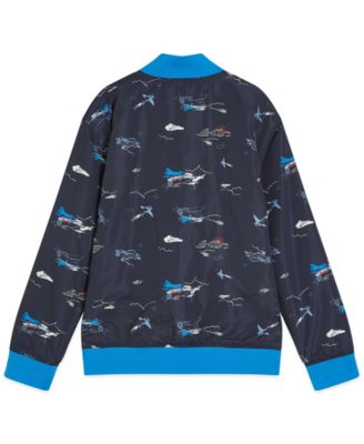 Boys' 8-16 Reversible Bomber Jacket