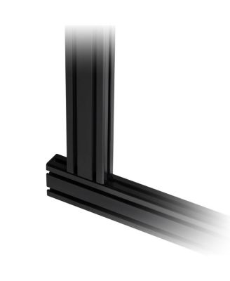 Elite Free Standing Single Monitor Stand, Black Edition