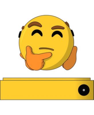 Emoji Collection - Thinking Emoji Vinyl Figure #1