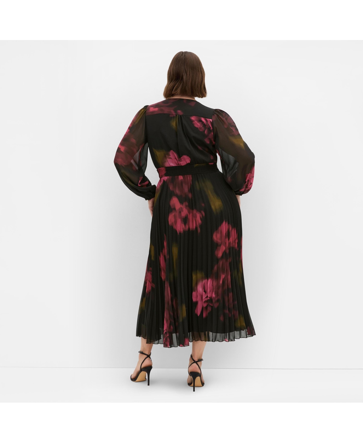 City Chic Women's Georgina Animal Print Dress