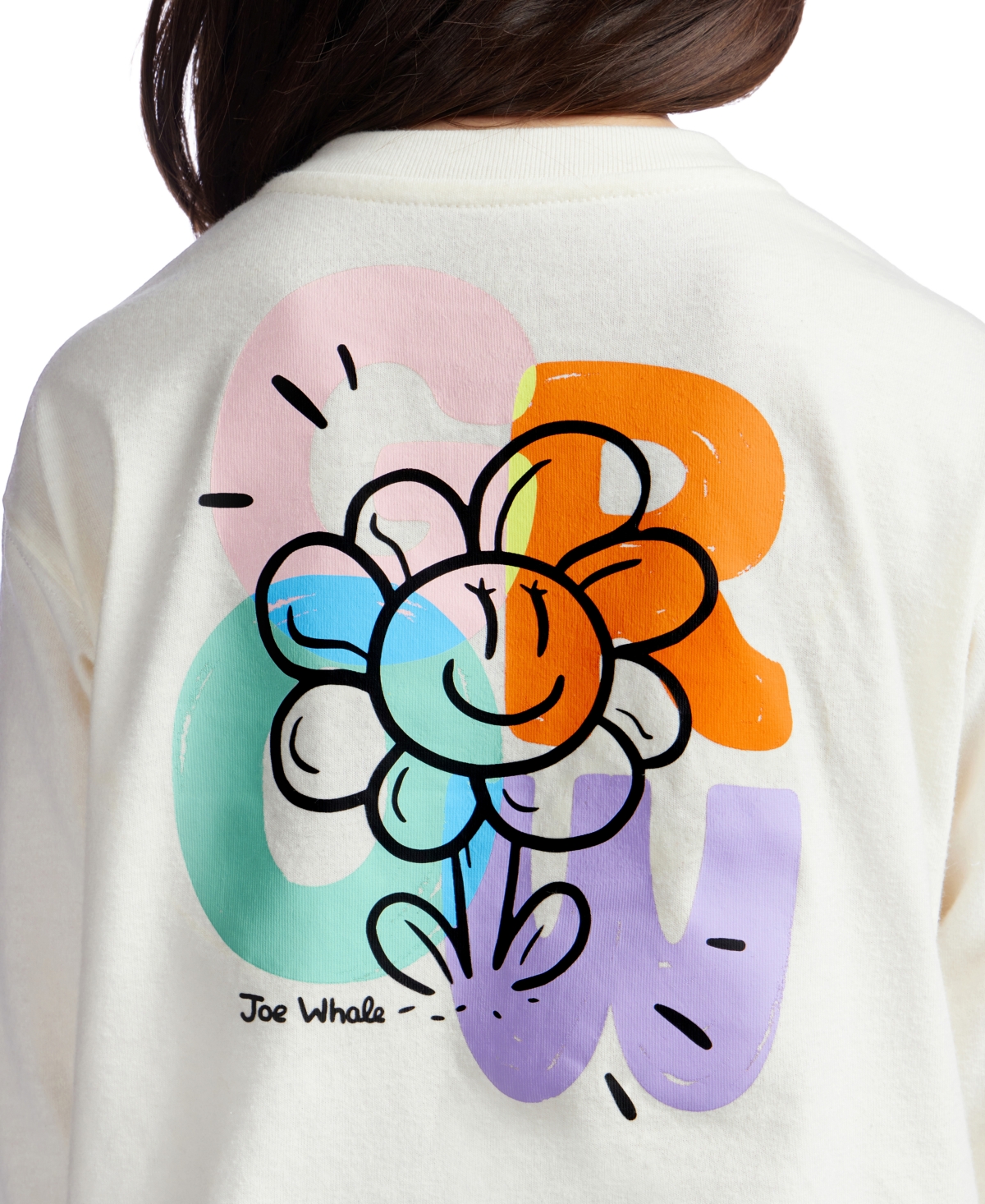 Color Lab Girls 3t-7 Printed Long Sleeves T-shirt In Animal Print